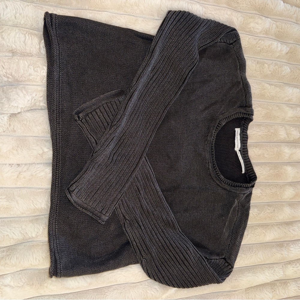 Urban Outfitters Dark Gray Crewneck Sweater